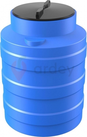 Пластиковая емкость 100 литров (490х490х700) V 100