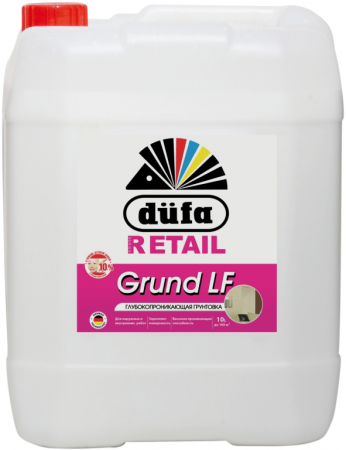 Dufa Retail Grund LF Грунт для внутренних и наружных работ акриловый глубокоматовый 5 л.