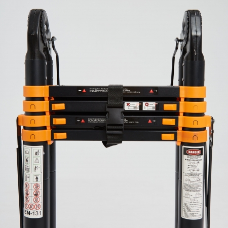 WORKY Лестница-стремянка телескопическая BLACK MAX 4,1м/8,2м 20 ступеней ARD258464