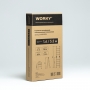 WORKY Лестница стремянка телескопическая 1, 6м/ 3, 2м,  5/ 10 ступеней,  ARD128094