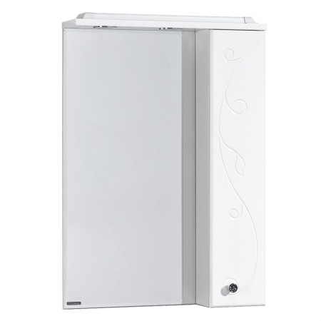 Зеркальный шкаф Aquaton Лиана 60 R белый (1A162702LL01R)