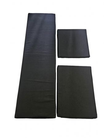 WORKY Комплект подушек для углового дивана (набор из трех подушек черного цвета) ARD257963