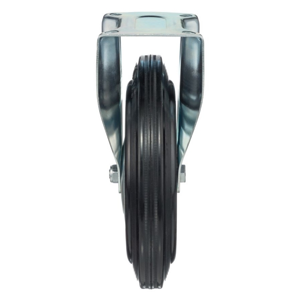 Колесо неповоротное Стелла-техник 4002-250 диаметр 250мм, грузоподъемность 210кг, резина, металл