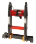 Лестница телескопическая WORKY BLACK 6,2м 16 ступеней