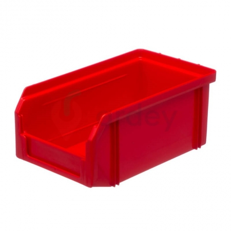 V1 Пластиковый ящик красный, (171х102х75) 1 литр
