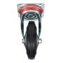 Колесо поворотное Стелла-техник 4001-160 диаметр 160мм, грузоподъемность 145кг, резина, металл