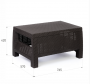 WORKY Садовый стол Ротанг,  76, 5x57x42 см,  цвет мокко ARD257735