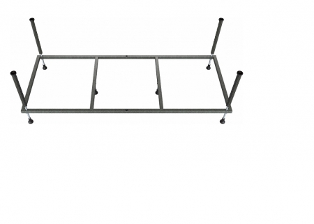 Каркас для прямоугольных акриловых ванн Koller Pool универсальный 150х70 со сборочным пакетом (CR150x70)