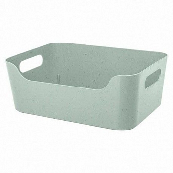 Корзинка универсальная "SCANDI" 270х190х105мм, 4,6л (Зеленый флэк)