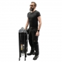 WORKY Лестница-стремянка 4x3 трансформер Profi Black с помостом,  высота 3, 7м ARD257748
