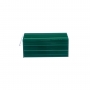 Пластиковый короб С-2-зеленый-прозрачный 140х250х100мм