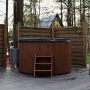 Купель 1300л. на 4-6 чел. с подогревом COMFORT FAMILY 195 HOT 40кВт., Доп. функция Утепление чаши и термокрышка.